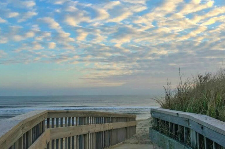 Lido Beach boardwalk